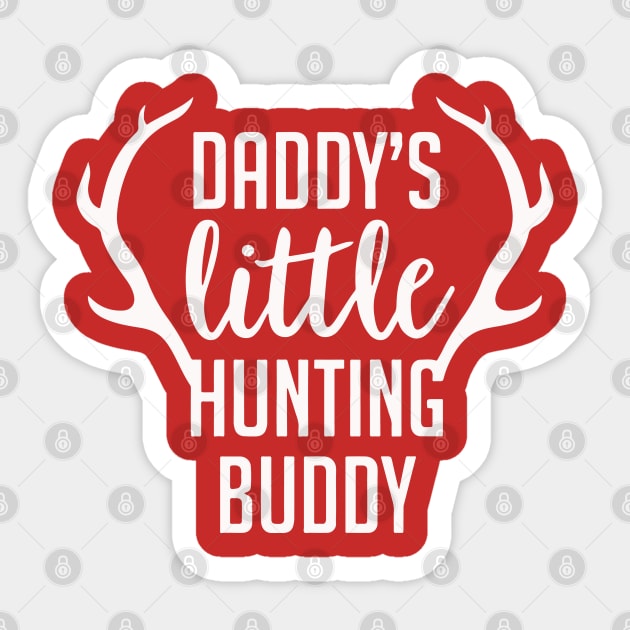 Daddy's hunting buddy Symbol Sticker by MManoban